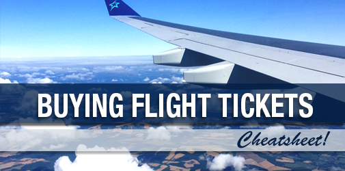 Buying Flight Tickets - Your Cheatsheet - Aversan